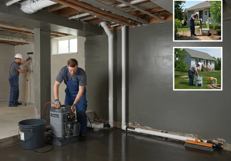 Basement Waterproofing and Flood Prevention process in Clarks Green, PA